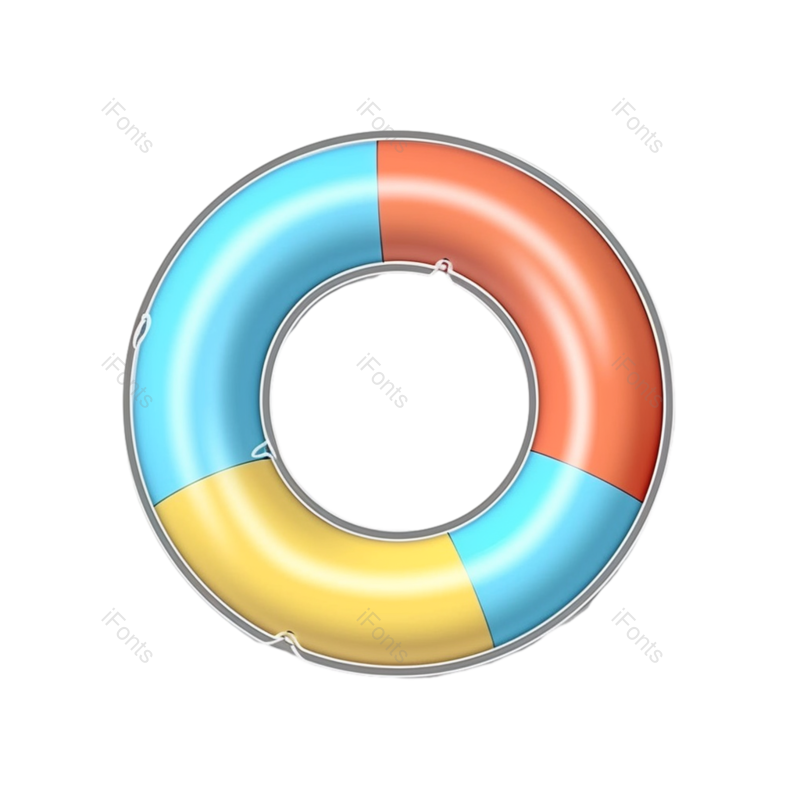 卡通图片,立体元素,蓝色PNG,装饰元素免抠素材